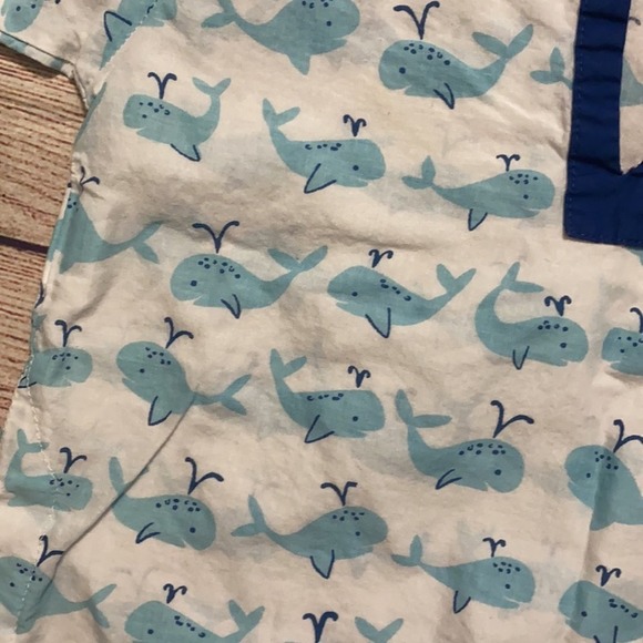 Pottery Barn Kids Whale Tunic Coverup 6-12 Months - Picture 3 of 6